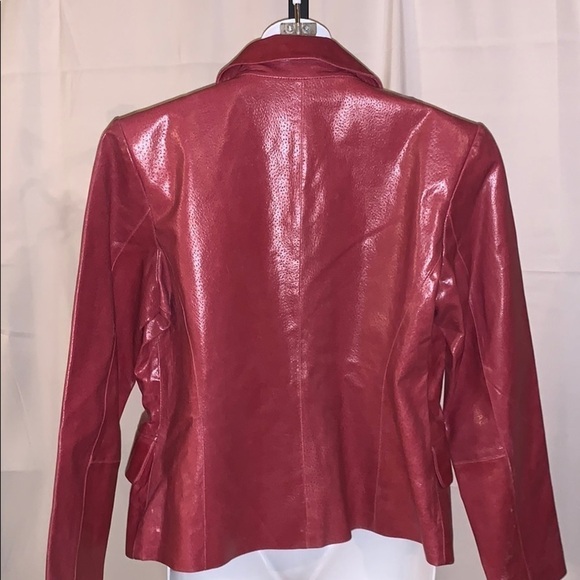 NWOT Bagatelle leather blazer jacket size -10 - Picture 3 of 4